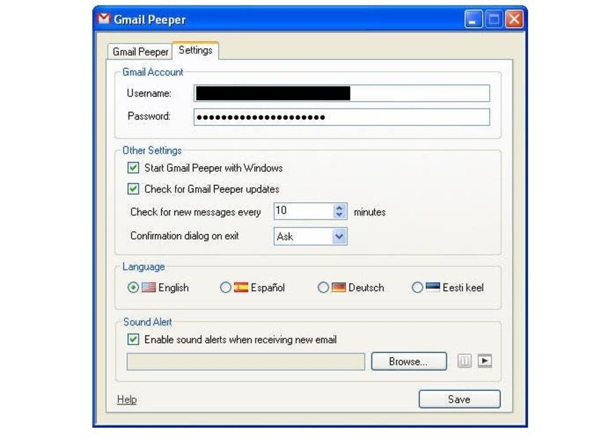 Gmail Peeper